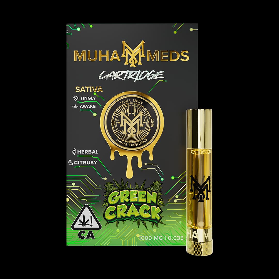Green Crack — Sativa Cartridges hemp-derived THC product by Puff Puff Depot