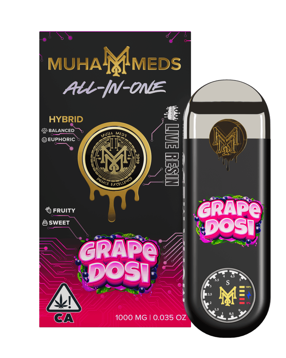 Grape Dosi 1g — Indica Disposables hemp-derived THC product by Puff Puff Depot