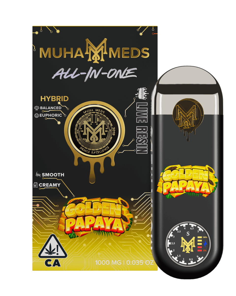 Golden Papaya 1g — Sativa Disposables hemp-derived THC product by Puff Puff Depot