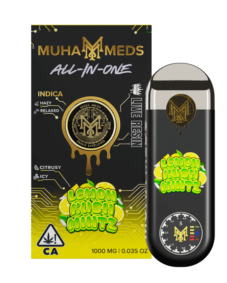 Lemon Kush Mintz 1g — Sativa Disposables hemp-derived THC product by Puff Puff Depot