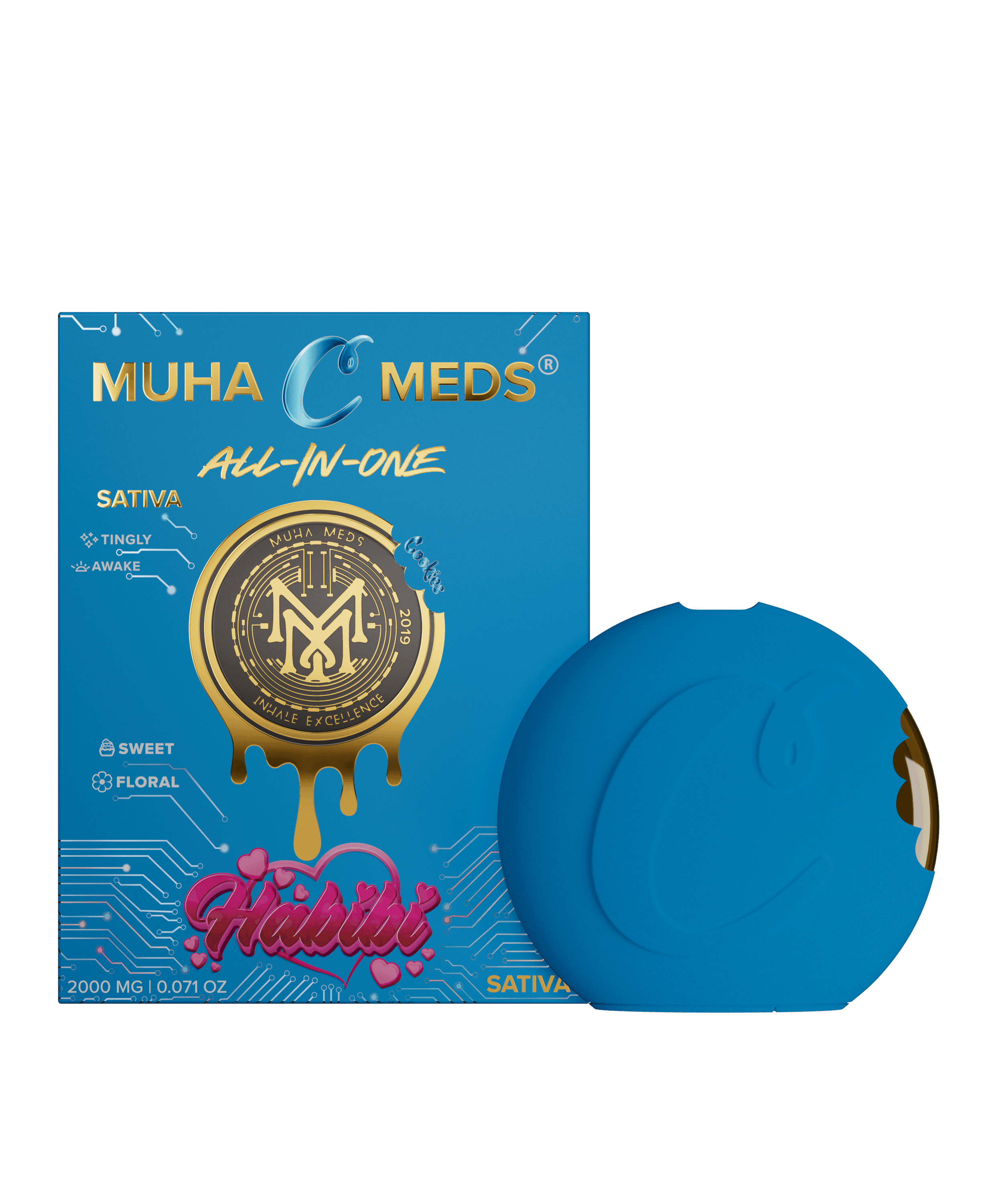 Habibi 2g (Cookies) — Hybrid Disposables hemp-derived THC product by Puff Puff Depot
