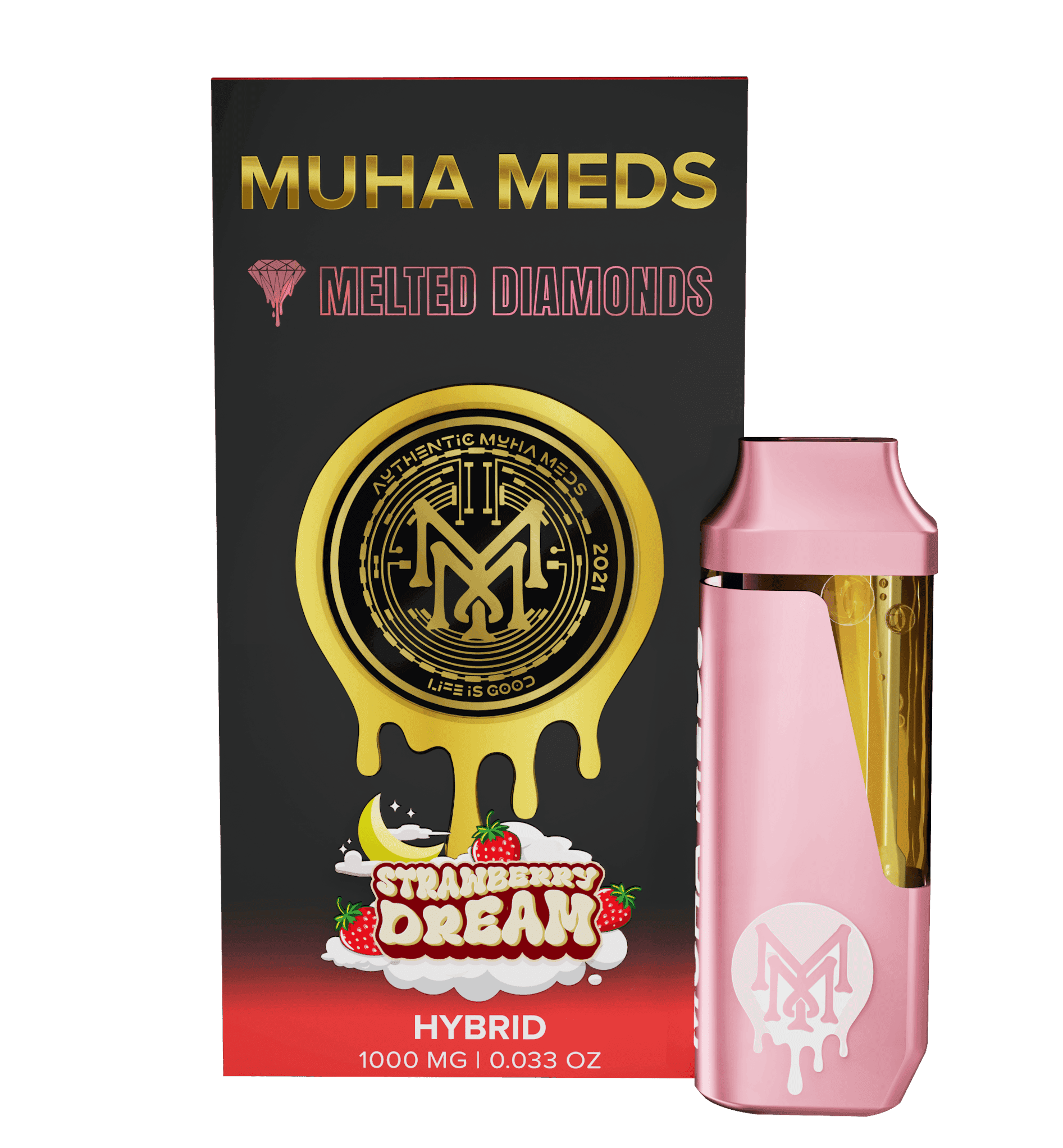 Strawberry Dream 1g — Hybrid Disposables hemp-derived THC product by Puff Puff Depot