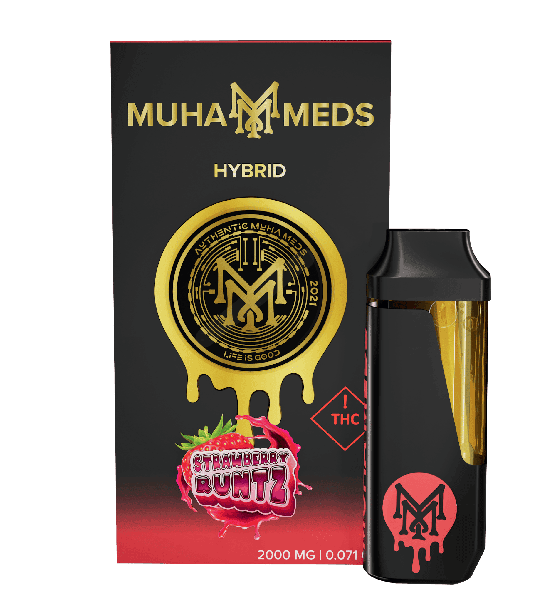 Strawberry Runtz 2g — Indica Disposables hemp-derived THC product by Puff Puff Depot