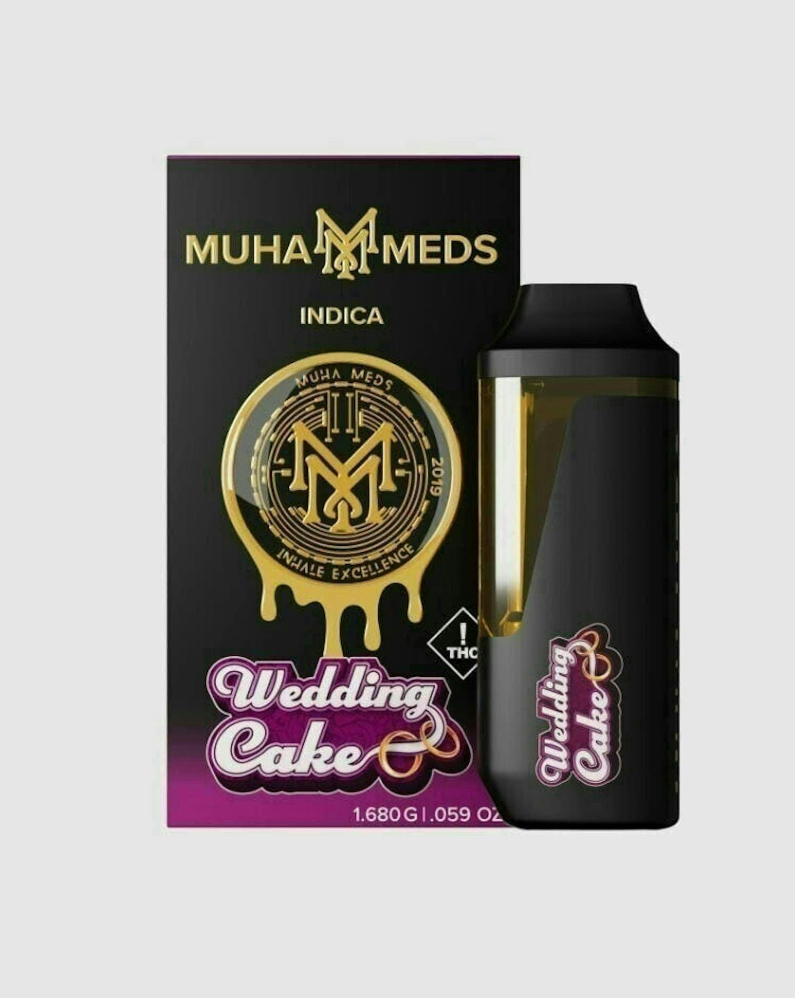 Wedding Cake 1.68g — Indica Disposables hemp-derived THC product by Puff Puff Depot