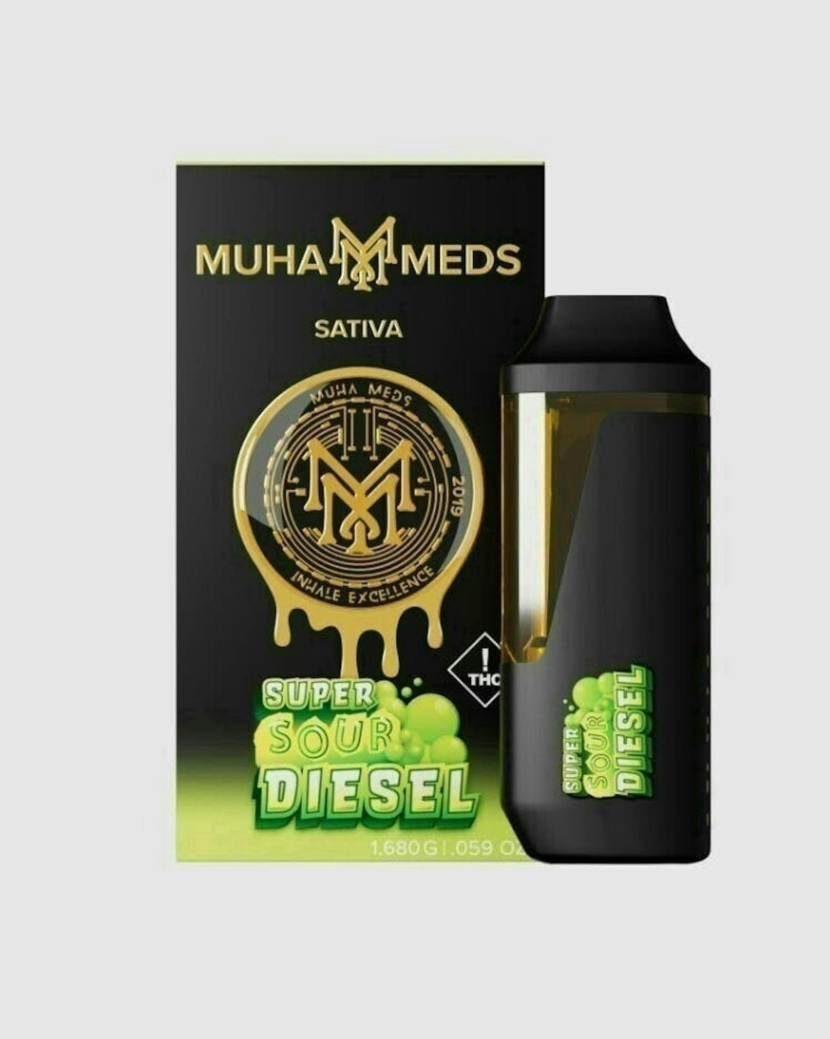 Super Sour Diesel 1.68g — Sativa Disposables hemp-derived THC product by Puff Puff Depot