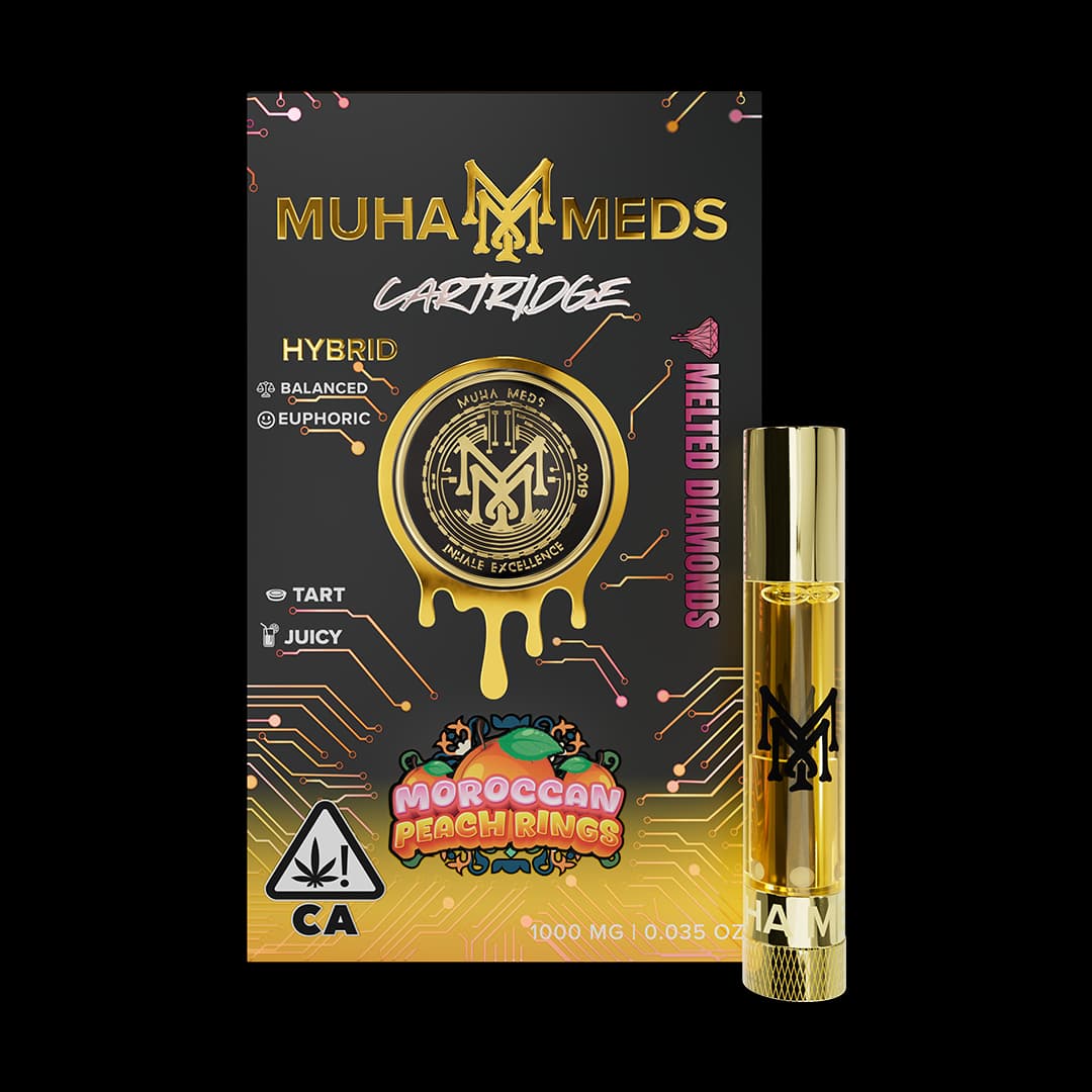 Moroccan Peach Rings — Hybrid Cartridges hemp-derived THC product by Puff Puff Depot