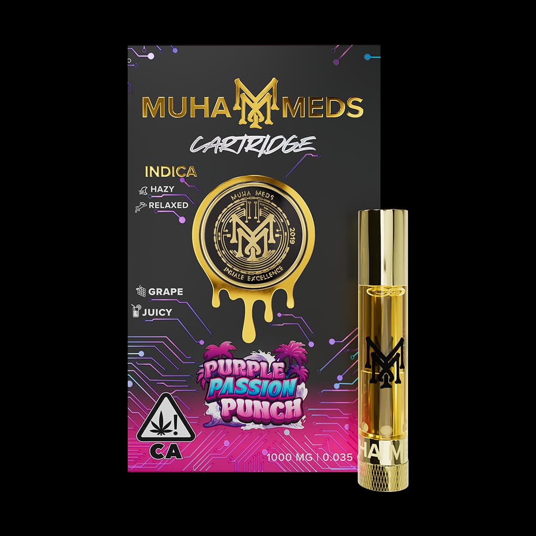 Purple Passion Punch — Indica Cartridges hemp-derived THC product by Puff Puff Depot