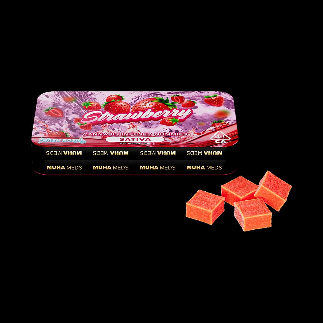 Strawberry — Sativa Gummies hemp-derived THC product by Puff Puff Depot