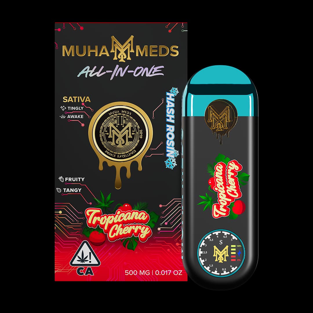 Tropicana Cherry — Sativa All-In-One hemp-derived THC product by Puff Puff Depot